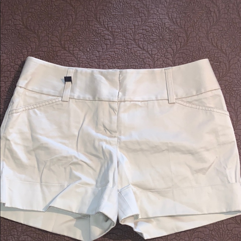 Express Khaki Dress Shorts